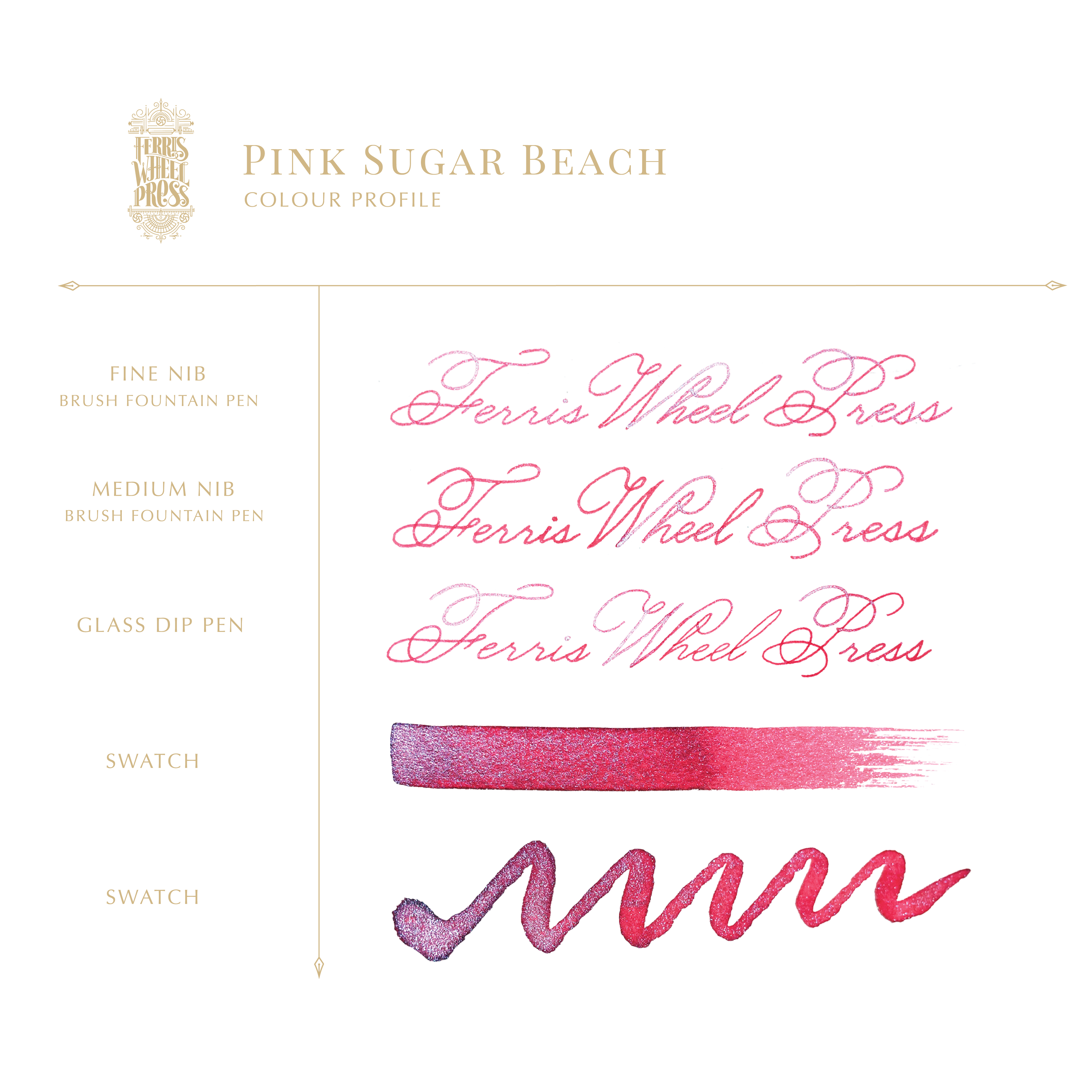 38ml Pink Sugar Beach Ink